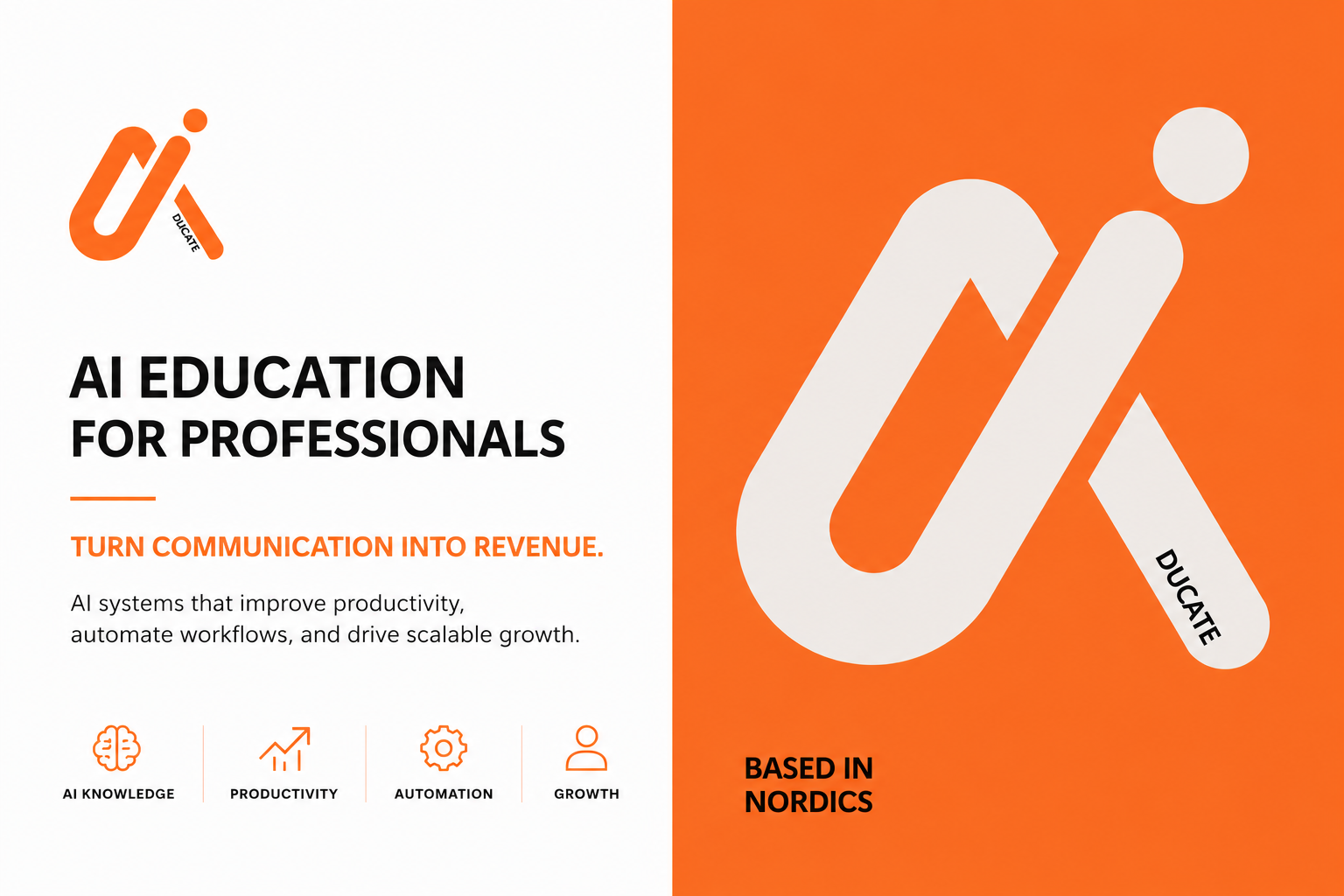 AI education for professionals with a focus on communication and productivity.