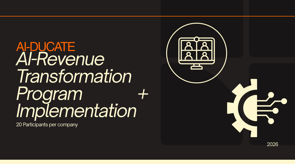AI Revenue Transformation Program (20 participants per company)